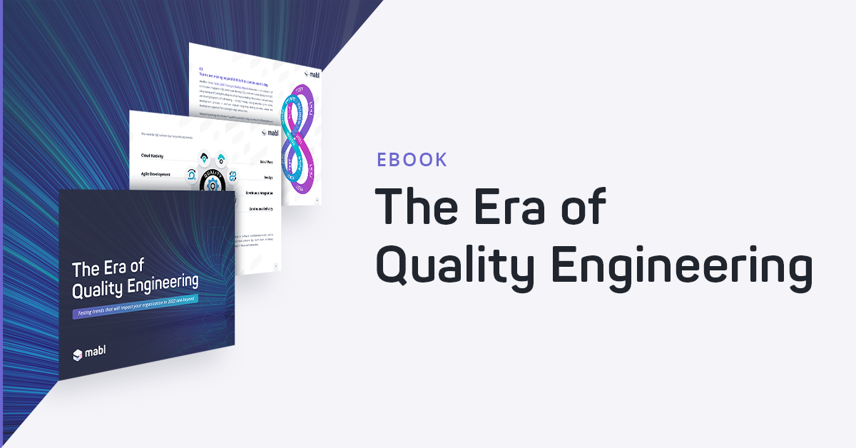 The Era of Quality Engineering